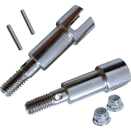 1 Pair Metal RC Car Rear Drive Cup For 1/16 9130 Four-wheel Drive Car Parts