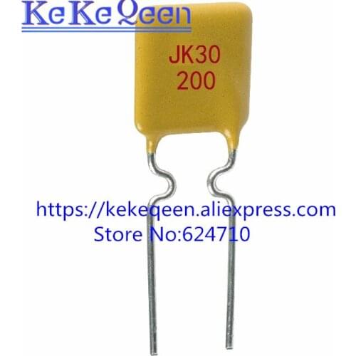 50PCS/LOT Self Recovery Fuse PPTC JK30-200-SI JK30-200 30V 2A 2000MA