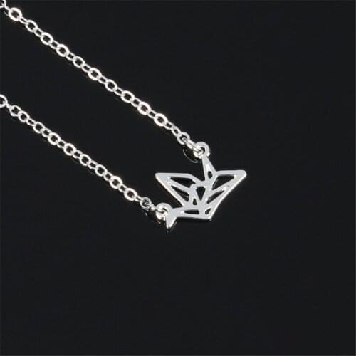 78MM Golden Peace Dove Pendant Necklace Couple Travel Party Jewelry Temperament Charm Sexy Alloy Necklace Cheap Gift