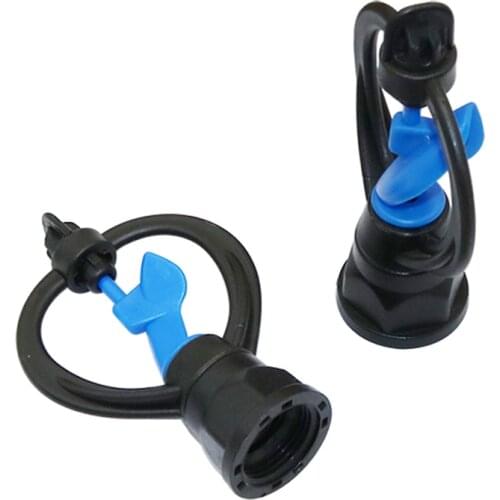 360 Degree 3/4" Female Thread Butterfly Rotating Rainy Sprinkler Garden Agriculture Irrigation Automatic Watering Rotary Nozzle