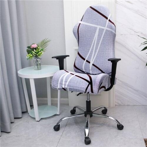 Office Computer Game Chair Covers Stretchy Stretch Dust Protective Protector Slipcover Washable Racing Gaming Swivel Chair Cover