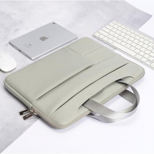 2021 Laptop Sleeve Case Bag for Macbook 12 13 15 Inch Notebook Handbag Shoulder Bag Laptop Accessories Business Briefcase