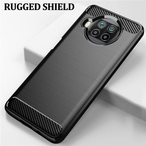 For Xiaomi Mi 10T Lite Case Silicone Rugged Armor Soft Cover Phone Case For Xiomi Xiaomi Mi 10T Lite Fundas