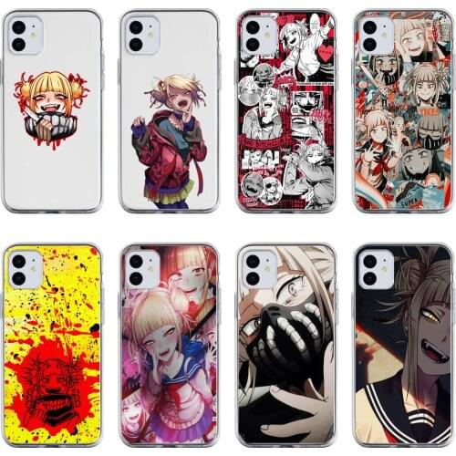 Himiko Animated Beauties Phone Case New Fashion Cover Transparent for Iphone 12 Mini 11pro Max Se2020 6 6s 7 8plus X XS XR Xsmax