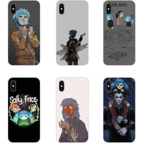 Sally Face Game For Samsung Galaxy S3 S4 S5 Mini S6 S7 Edge S8 S9 S10 Lite Plus Note 4 5 8 9 Accessories Phone Shell Covers