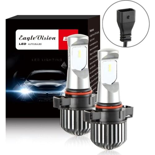 H11 H8 H9 PS24W H16 5202 P13W 9006 HB4 9005 HB3 20W CSP LED Headlight Conversion Kit High Low Beam Fog Light Bulb 6000K