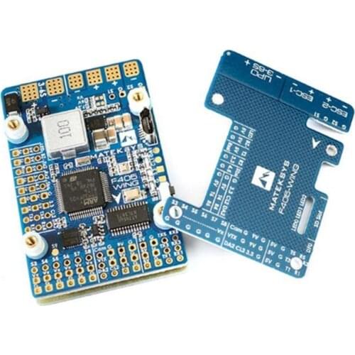 Matek MatekSys F405-WING STM32F405 Flight Controller Control With INAVOSD MPU6000 BMP280 /Support Fly Wing Fixed Wing