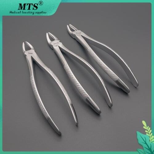 Medical adult dental extraction forceps Dentist tools Wisdom tooth residual root forceps Oral beauty care surgical instruments