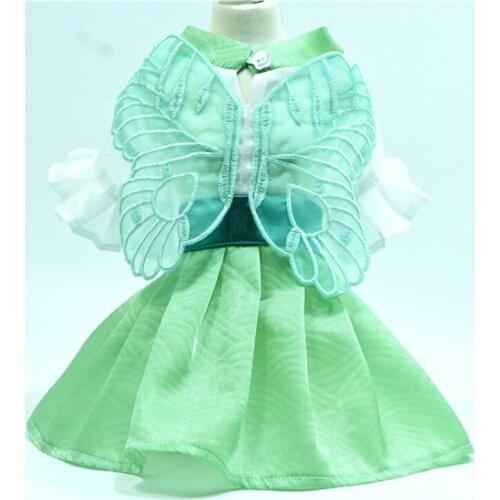 Cute Dog Dress Princess Skirt Puppy Cat Doggie Dresses 2021 Summer Dog Clothes Yorkshire Pomeranian Poodle Bichon Clothing