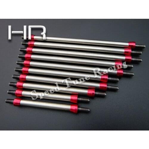 Hot Racing Titanium alloy rods set for Axial SCX II 10 and Other Scale Crawlers