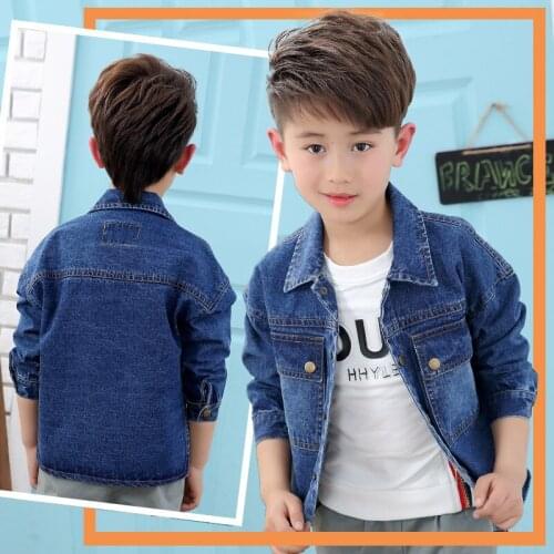 Джинсовые куртки для мальчиков OUOBOUOKID China At AliExpress