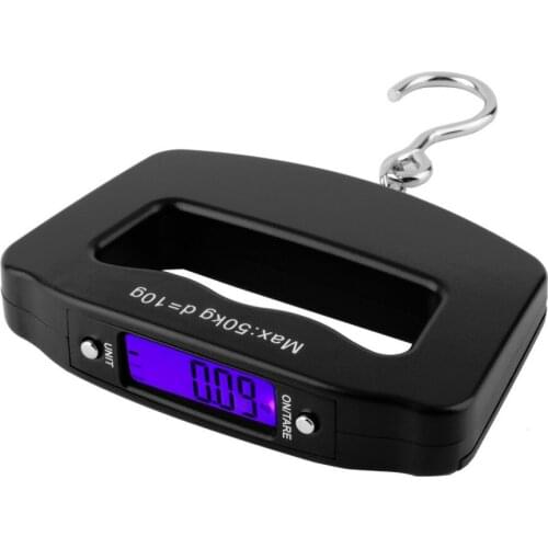 Hot Worldwide Pocket 50kg/10g LCD Digital Electronic Scale Hook Weight Fishing Hanging Luggage