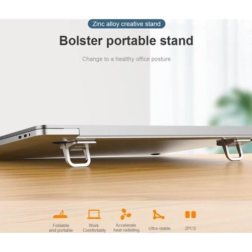 Portable Laptop Stand AluminiumIp iPad Laptop Support Notebook Base Macbook Pro Holder Bracket Computer Accessories