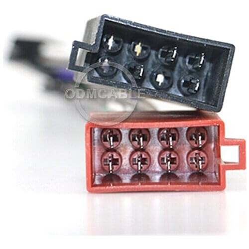 ISO standard HARNESS FOR AUDIOVOX AEG 20-pin(29x7mm) ISO(female) 15-108