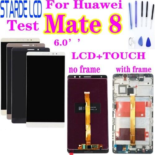 Starde 1920*1080 6.0 inch LCD Display For Huawei Mate 8 NXT-L29 LCD Touch Screen Digitizer Glass Assembly Replace For Mate8