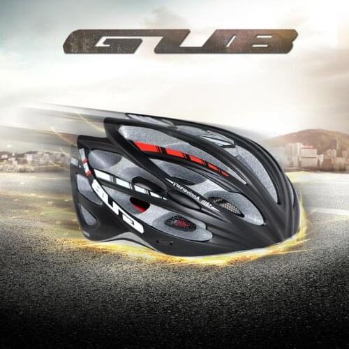 GUB Adult Cycling Bicycle Helmet with Visor Integrally-molded Outdoor Mountain Bike Helmet casco bicicleta 32 Air Vents 57-61cm