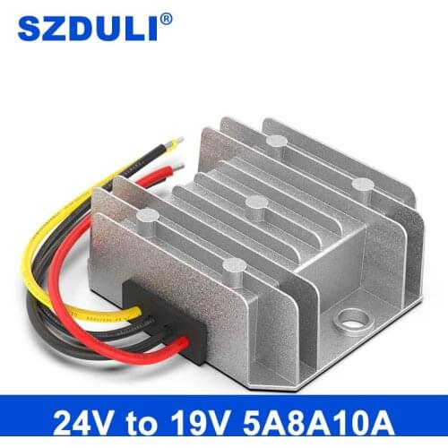 Automotive DC 24V to 19V power converter 22-40V to 19V step-down power converter waterproof module