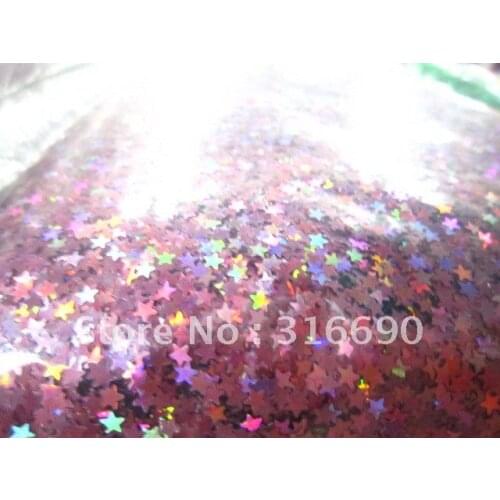 Free Shipping pink green Laser Glitter Paillette Spangles nail art strip for DIY decoration 30g/bag