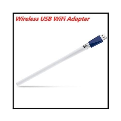Wireless USB WiFi Adapter WLAN Network Card USB WiFi Antenna Work in Desktop Computer Laptop Notebook
