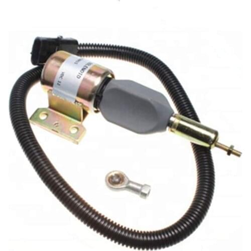 Diesel Engine Stop Solenoid3935431, 3935432 Fuel Shut Down Solenoid for SA-4756-12 12V, SA-4756-24 24V