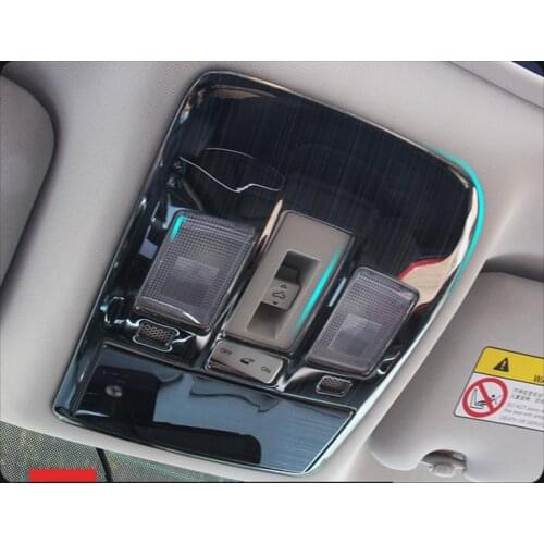 For MAZDA CX-5 CX5 2020-2017 Front Rear Read Light Sequin Cover Lamp Frame Panel Trims Stainless Steel Car-Styling Accessories