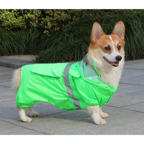 Pet Raincoat Outdoor Climbing Clothes for Small Medium Pet Dog Puppy