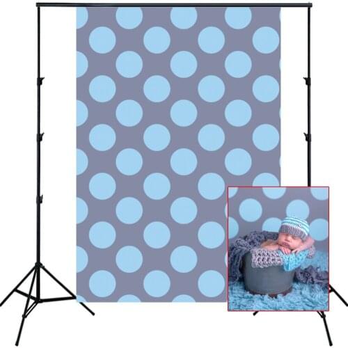 HUAYI Photography Backdrop Polka Dots Photo Booth Background Customize Newborns Child Birthday Studio Backdrop Z-15
