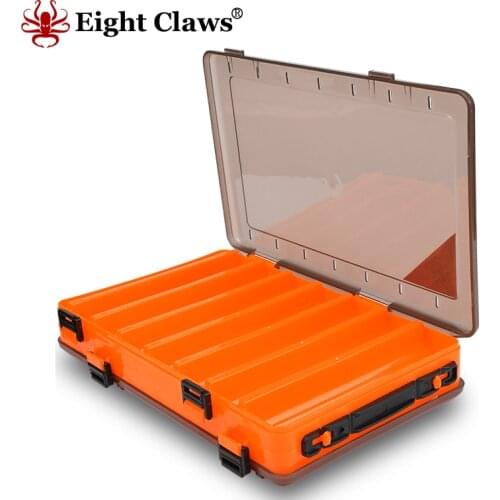 EIGHT CLAWS Fishing Tackle Lure Box Large-capacity Accessories Storage Case Portable Fishing Box