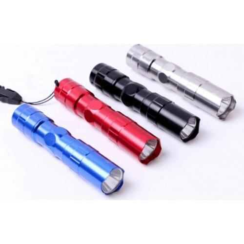 Mini 1W Flashlights Night Lights Aluminium Alloy Waterproof Battery Operated Portable Outdoor LED Lighting Tool Survival Tools