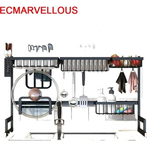 Rangement Scolapiatti Almacenaje Organizador Nevera Pantry Organizer Stainless Steel Cozinha Cocina Cuisine Mutfak Kitchen Rack