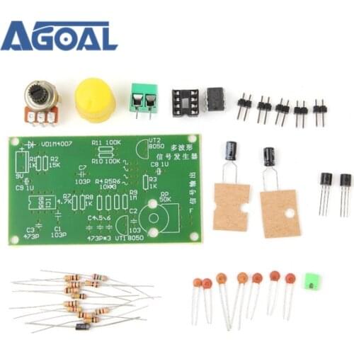 DIY 555 Multi-wave Signal Generator Circuit Kit