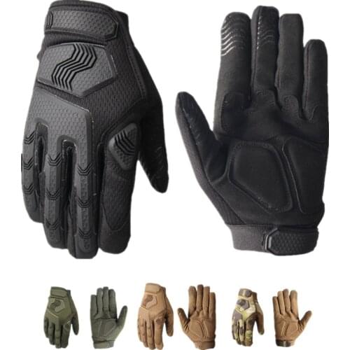 Touch Screen Army Military Tactical Gloves Paintball Airsoft Shooting Combat Anti-Skid Bicycle Hard Knuckle Full Finger Gloves