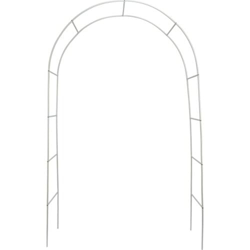 Climbing Bracket Garden Arbor Pergola Arch Brackets Luffa Cucumber Tomato Arched Greenhouse Staineless Steel Wedding Decorations