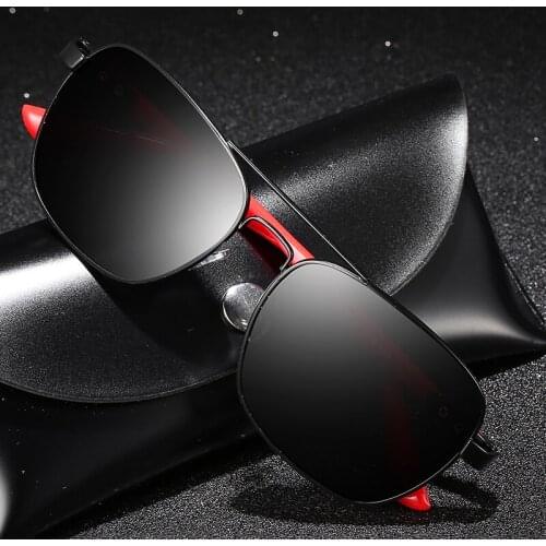 Square Metal Frames Are Fashionable for Both Men and Women Sunglasses Design Master Elaborate Outdoor Beach Driving Sun Glasses