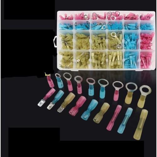 Heat Shrinkable Waterproof Wire Connector Wiring Terminal Assembly