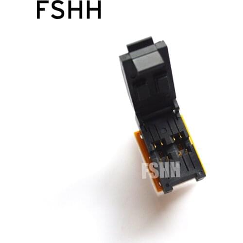 FSHH QFN4 to DIP4 test socket WSON4/UDFN4/MLF4 test socket Size=6.7x3.9x2.3mm