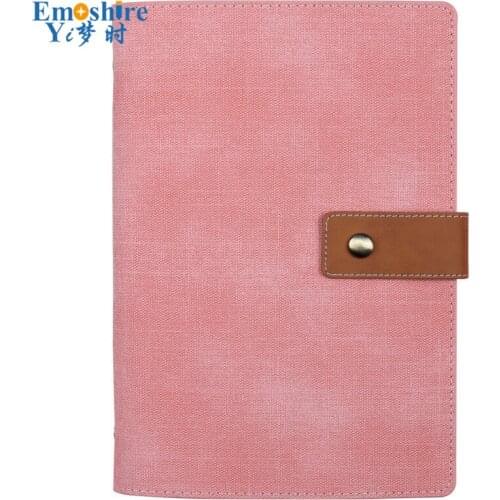Notebook Detachable Business Notepad Customization Logo Leather Simple Creative Loose-leaf Notebook Memo Pad Note PadN313