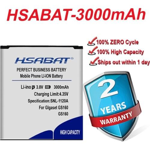 Top Brand 100% New 3000mAh GS160 Battery for GIgaset GS160 V30145-K1310-X463 in stock