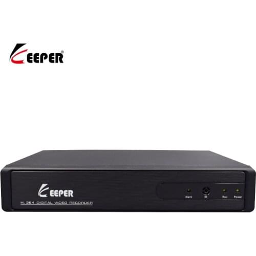 KEEPER 4 Channel 1080N 5 In 1 Hybrid XVR DVR Surveillance Digital Video Recorder Support TVI CVI AHD CVBS IP Camera With P2P 4