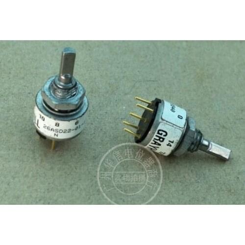[VK] used GRAYHILL 26 26ASD22-01-1-AJS 16 position band switch 360 degree turn
