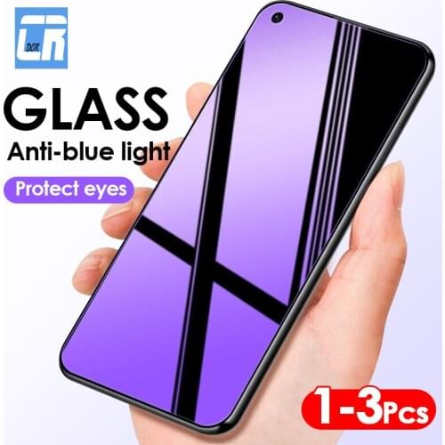 1-3Pcs Full Cover Tempered Glass for OPPO Reno 6 5 4 SE A94 A74 A15 A53 A95 Screen Protector for Realme 8 7 6 GT Neo Q3 X50 Pro