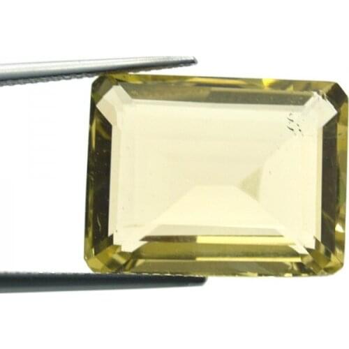 17,54ct Lemon Quartz Emerald Shape