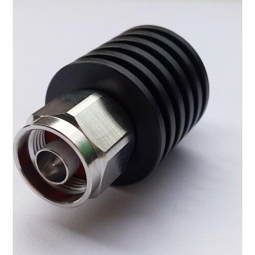 5W N-type Coaxial Attenuator 3 6 10 20 30dB RF Attenuator Fixed Coaxial Attenuator N-JK