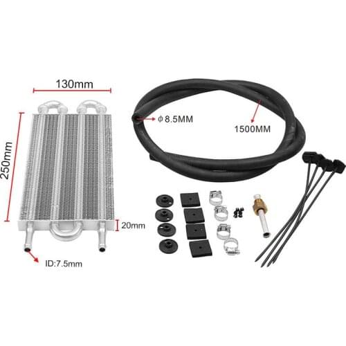 Car Air Conditioning Fin Pipe Belt Condenser Air Condenser Radiator Cooler Automotive Universal Modification General Accessories