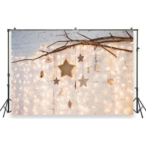 HUAYI Photography Backdrops Christmas Photo Background Christmas Xmas Family Party Decor Banner Studio Photobooth BackdropXT7291