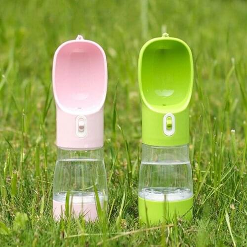 Pet Dog Water Bottle Feeder Bowl Portable Water Food Bottle Pets Outdoor Travel Drinking Dog Bowls Water Bowl for Dogs