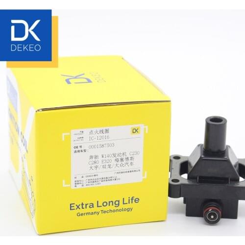 DEKEO For MERCEDES-BENZ C-Class CLK E-Class G-Class M-Class S-Class W124 SL SLK Sprinter 2 3 4 V-Class Ignition Coils 0001587503
