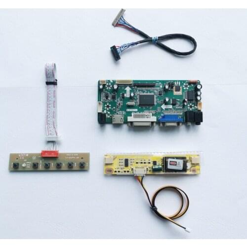 For LTA104S1-L01 800*600 LCD monitor panel 10.4" VGA DVI LVDS 20-Pin 2CCFL Inverter M.NT68676 display controller card kit