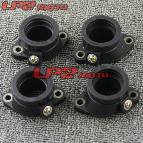 For YAMAHA FZR250 FZR250R 1989-1994 carburetor interface carburetor joint adapter MANIFOLD carburetor Interface rubber gum 4PCS