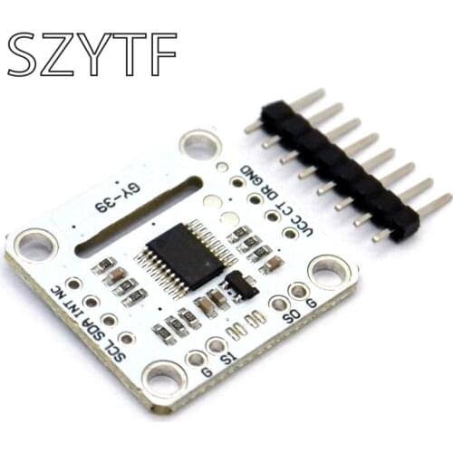 GY-39 serial MAX44009 intensity BME280 atmospheric temperature and humidity sensor module